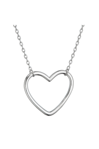 Strieborný náhrdelník srdca 62024 Obrázok pre Strieborný náhrdelník srdca 62024