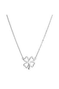 Strieborný náhrdelník štvorlístok 62036 Obrázok pre Strieborný náhrdelník štvorlístok 62036