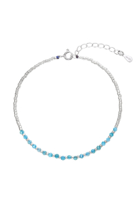 Obrázok pre Strieborný náramok s apatitmi 13112.3