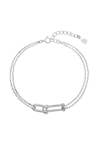 Obrázok pre Strieborný náramok s elegantným uzlom 63021