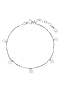 Obrázok pre Strieborný náramok s placičkami 63003