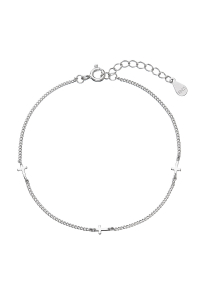 Obrázok pre Strieborný náramok s tromi krížikmi 63007