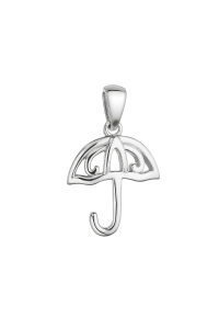 Obrázok pre Strieborný prívesok dáždnik 64080