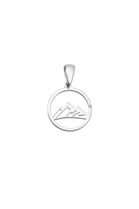 Obrázok pre Strieborný prívesok hory 64026