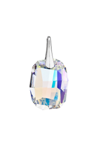 Strieborný prívesok s kryštálmi Swarovski ab efekt obdĺžnik 34254.2 Obrázok pre Strieborný prívesok s kryštálmi Swarovski ab efekt obdĺžnik 34254.2