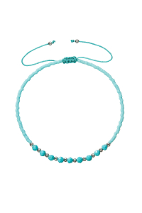 Textilné Miyuki náramok 13037.3 tyrkys Obrázok pre Textilné Miyuki náramok 13037.3 tyrkys