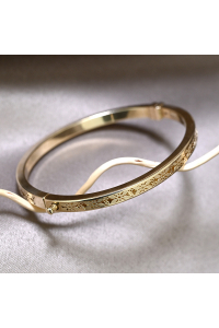 Obrázok pre Zlatý 14kt pevný náramok 93A00022