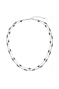 Obrázok pre Strieborný náhrdelník so spinelmi 12183.3