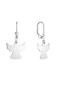 Strieborné náušnice anjeli 61133 Obrázok pre Strieborné náušnice anjeli 61133