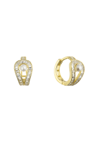 Pozlátené krúžky s perličkou 11807.1 Obrázok pre Pozlátené krúžky s perličkou 11807.1