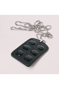 Náhrdelník so Swarovski čiernymi kryštálmi 34135.3 Obrázok pre Náhrdelník so Swarovski čiernymi kryštálmi 34135.3