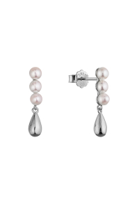 Obrázok pre Strieborné náušnice s riečnymi perlami 21123.1