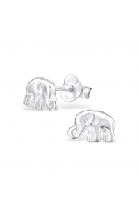 Obrázok pre Strieborné náušnice napichovacie Slony