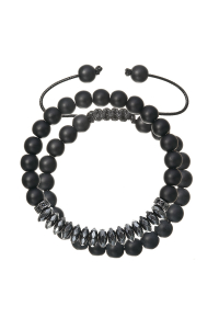 Bižutérny náramok s hematitom 53061.3 Obrázok pre Bižutérny náramok s hematitom 53061.3