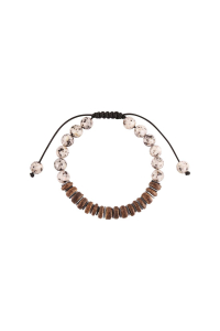 Bižutérny náramok s minerálnym kameňom a drevom 53062.3 Obrázok pre Bižutérny náramok s minerálnym kameňom a drevom 53062.3