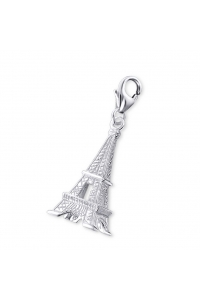 Obrázok pre Strieborný prívesok s karabínkou - Eiffelova veža
