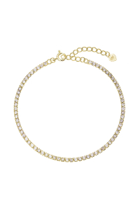 Obrázok pre Jemný pozlátený tenisový náramok 13095.1