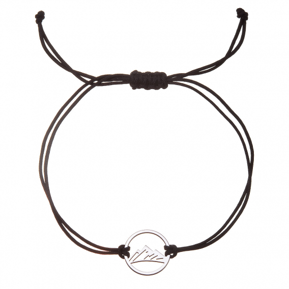 Obrázok pre Kabbalah náramok hory 13077.3 čierny