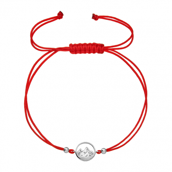 Obrázok pre Kabbalah náramok hory 13090.1 červený