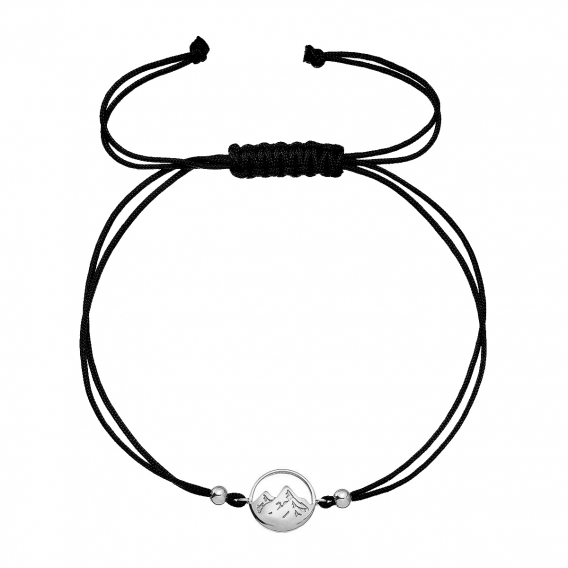 Obrázok pre Kabbalah náramok hory 13090.1 čierny