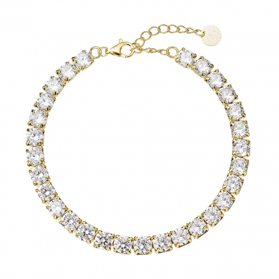 Obrázok pre Luxusný pozlátený tenisový náramok 13098.1