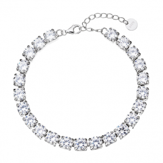 Obrázok pre Luxusný strieborný tenisový náramok 13099.1