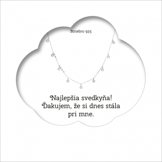 Obrázok pre Najlepšia svedkyňa! Ďakujem, že si dnes stála za mnou - OB14