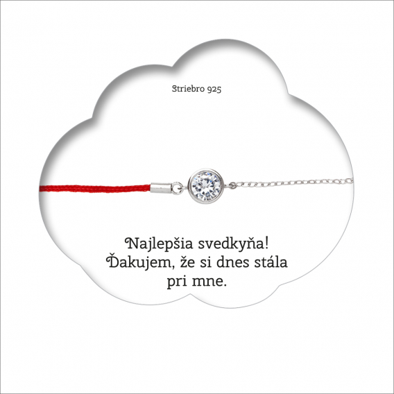 Obrázok pre Najlepšia svedkyňa! Ďakujem, že si dnes stála za mnou - OB42