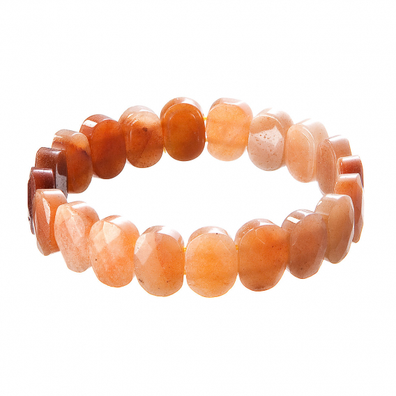 Obrázok pre Náramok s minerálnymi kameňmi achát hnedý 43057.3