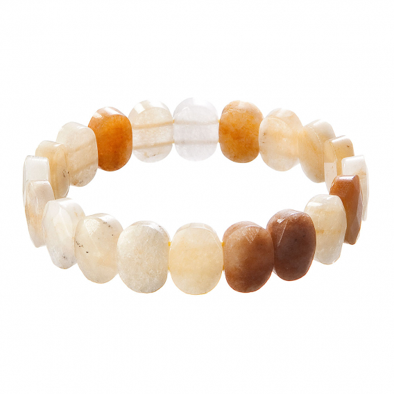 Obrázok pre Náramok s minerálnymi kameňmi citrín 43057.3