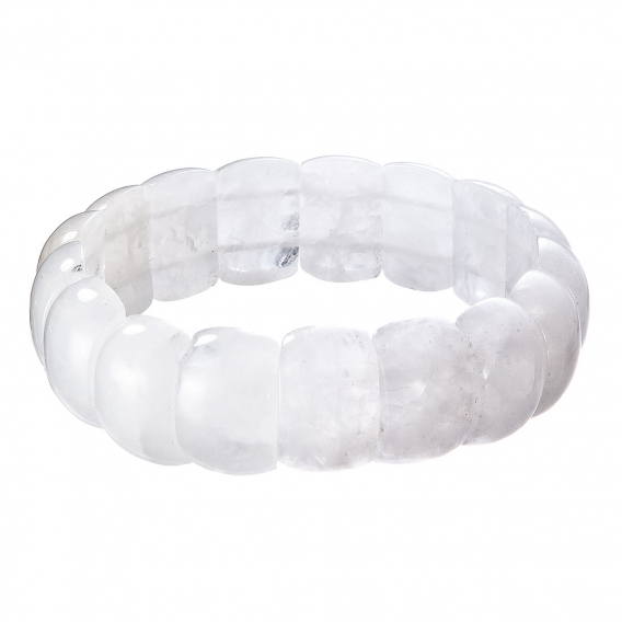 Obrázok pre Náramok s minerálnymi kameňmi opál biely 43058.3