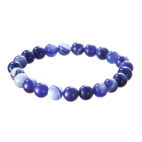 Obrázok pre Náramok s minerálnymi kameňmi sodalít 43056.3