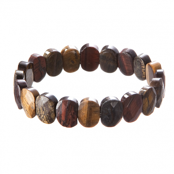 Obrázok pre Náramok s minerálnymi kameňmi tigrie oko 43057.3