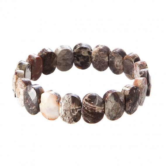 Obrázok pre Náramok s minerálnymi kameňmi unakit 43057.3
