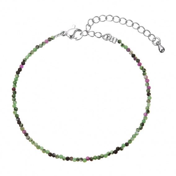 Obrázok pre Náramok z pravého achátu 43055.3 oceľ