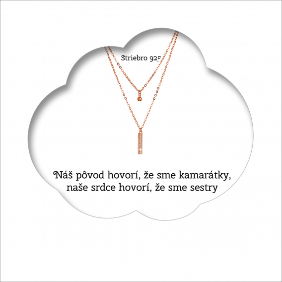 Obrázok pre Náš pôvod hovorí, že sme kamarátky, naše srdce hovorí, že sme sestry - OB12