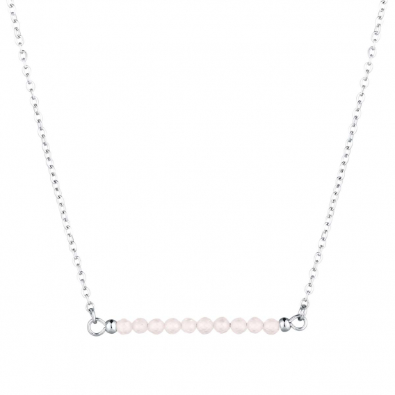 Obrázok pre Oceľový náhrdelník biely 42038.1