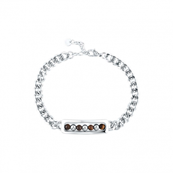 Obrázok pre Oceľový náramok tigrie oko 43094.3