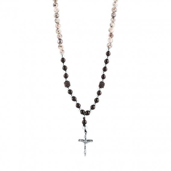 Obrázok pre Oceľový ruženec 42046.1 čierny