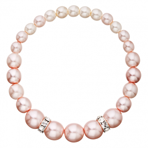 Obrázok pre Perlový náramok ružový 33091.3