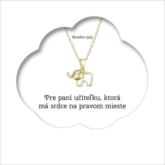 Obrázok pre Pre pani učiteľku, ktorá má srdce na pravom mieste - OB54