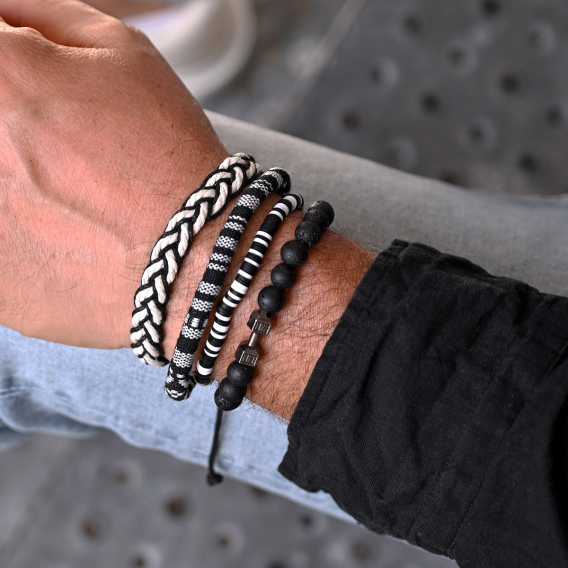 Obrázok pre Sada pánskych náramkov 53050.3