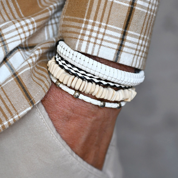 Obrázok pre Sada pánskych náramkov 53051.3