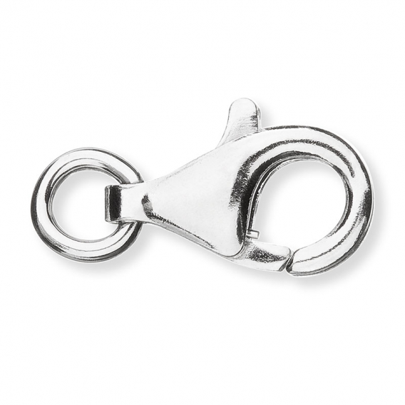 Obrázok pre Strieborná karabína s ródiom P0016