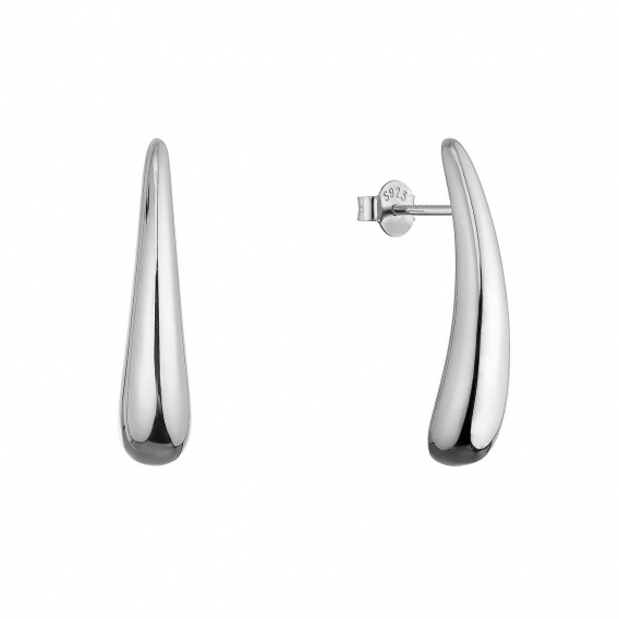Obrázok pre Strieborné náušnice dlhé kvapky 61118
