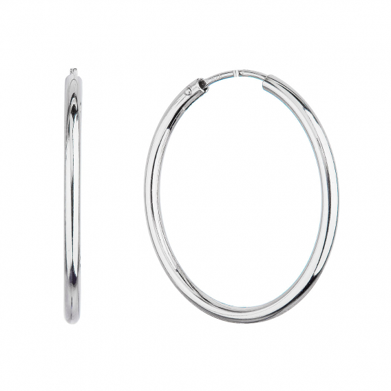 Obrázok pre Strieborné náušnice kruhy 61004