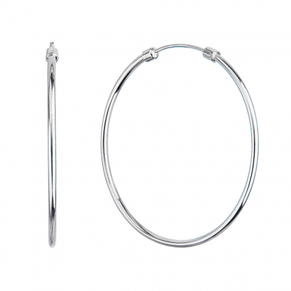Obrázok pre Strieborné náušnice kruhy 61008