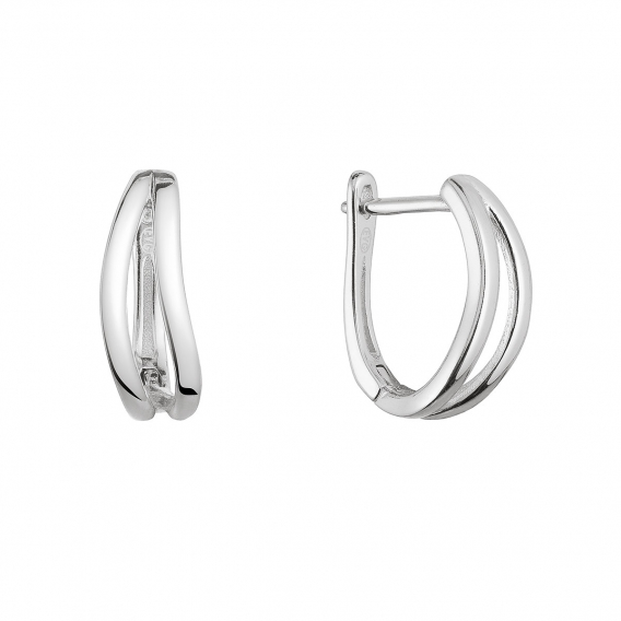 Obrázok pre Strieborné náušnice kruhy 61018