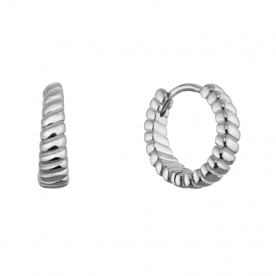Obrázok pre Strieborné náušnice kruhy 61160