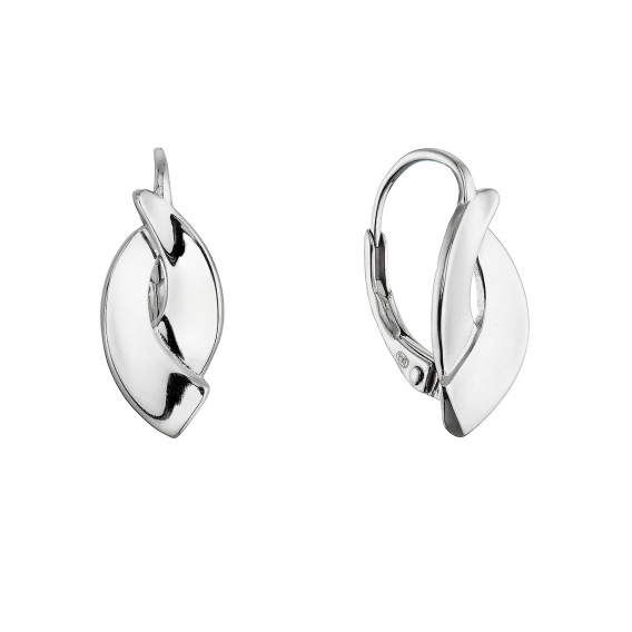 Obrázok pre Strieborné náušnice prepletené 61079